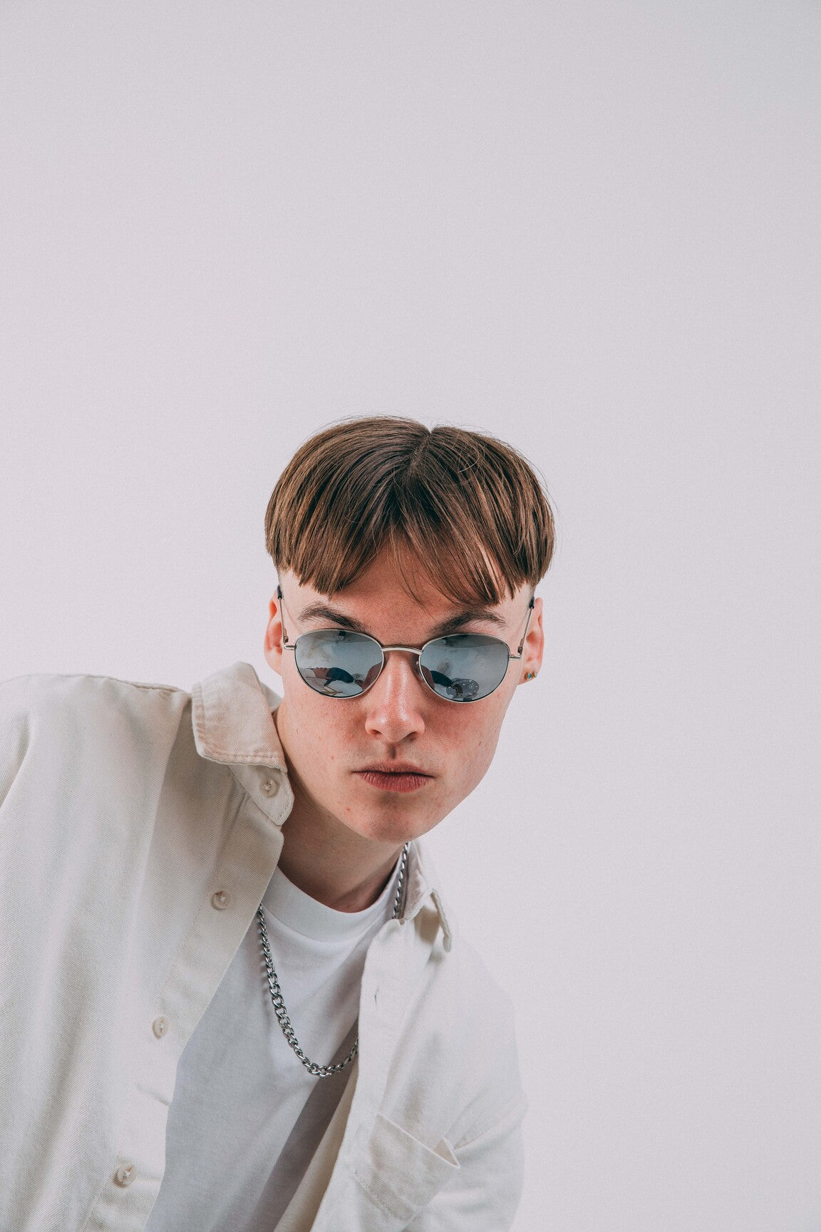 Round Metal Frame Sunglasses - svnx