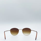 Classic Round Metal Frame Sunglasses
