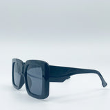 Oversized Plastic Frame Square Sunglasses