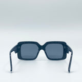 Oversized Plastic Frame Square Sunglasses