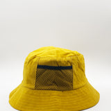 Reversible Bucket Hat with Mesh Pocket