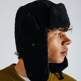 Trapper Hat With Borg Lining