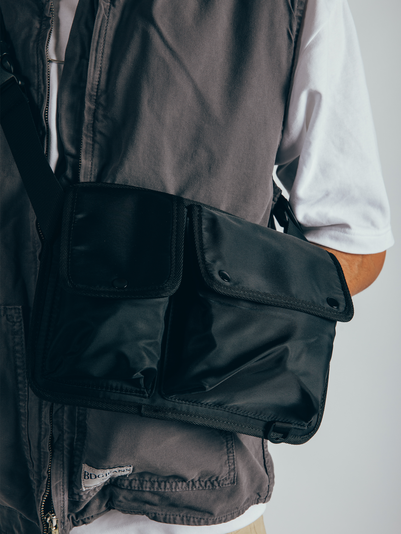 Utility Chest Harness Bag - Black | Fashion Nova, Mens Accessories |  Fashion Nova