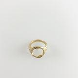 Cutout Signet Ring - svnx