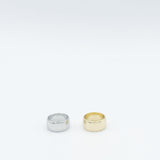 Faded Thick Band Rings Set