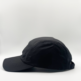 RUSS Nylon 5 panel cap in black