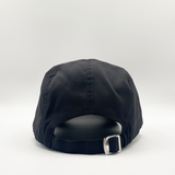 RUSS Nylon 5 panel cap in black